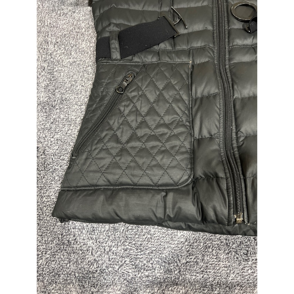 The North Face Womens 600 Down Puffer Jacket Black Quilted Hooded Small S/P - Picture 12 of 16